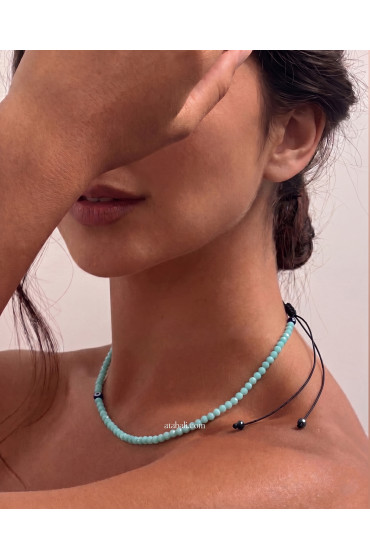 Bali Handmade Crystal Necklace